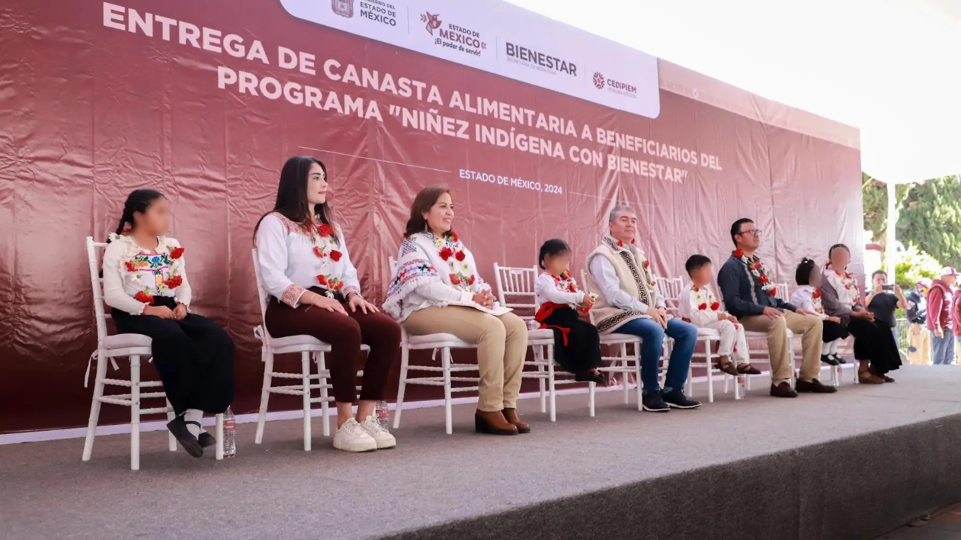 Edomex: Garantizan nutrición de niñez indígena con entrega de 40 mil canastas de comida